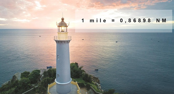 1 Miles (Dặm) bằng bao nhiêu hải lý?